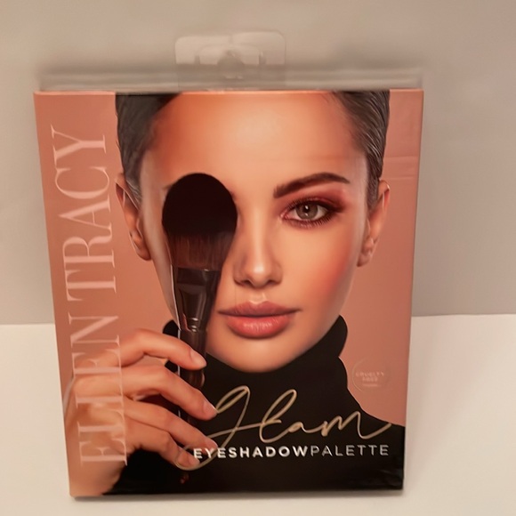 ELLEN TRACY Glam eyeshadow palette in box with sealed mirror. Cruelty free vegan - Picture 15 of 17